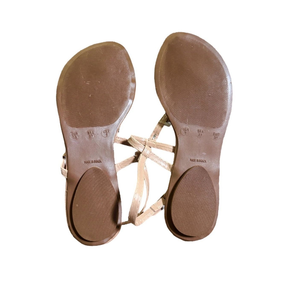 Women's Embellished Rhinestone/Pearl Sandals Shoes Slipon Casual Round Open Toe - Picture 6 of 9